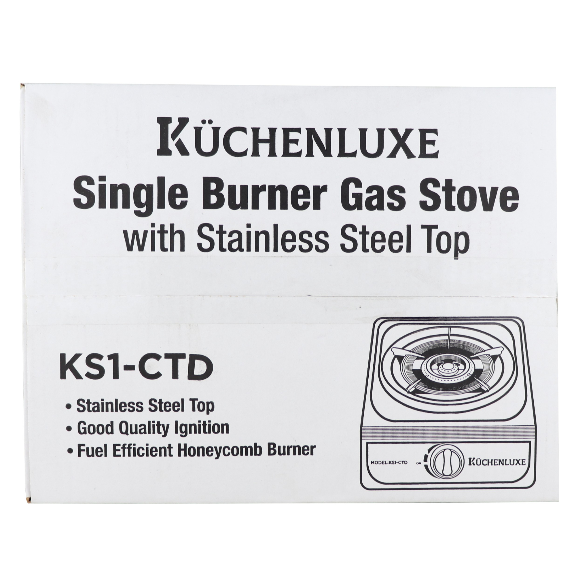 Kuchenluxe Single Burner Gas Stove KS1-CTD Kuchenluxe Single Burner Gas Stove KS1-CTD